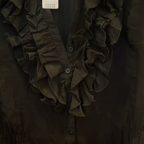 beautiful black blouse - Picture 4 of 6